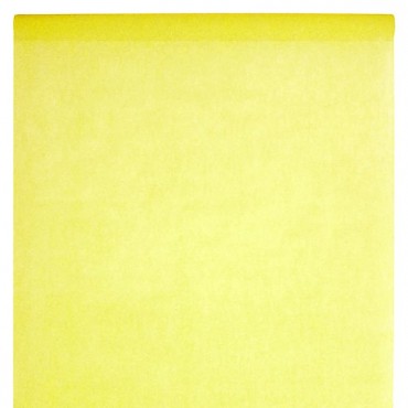Nappe rouleau jaune  (120 cm x 10 m)