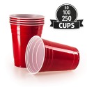 20 Gobelets Rouges Original Cup 53 cl