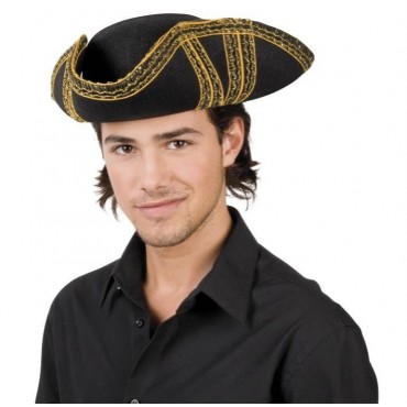 Chapeau Pirate Tricorne Amiral