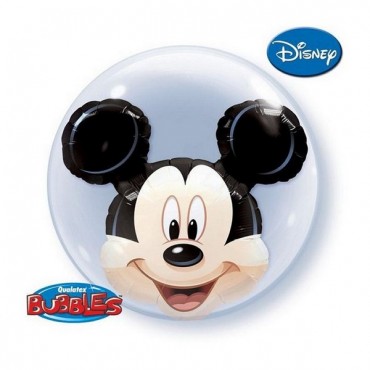 ballon double bubble minnie mouse anniversaire