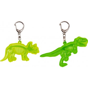 Porte clés fluo Dinosaure