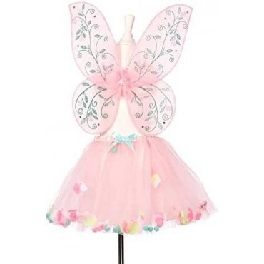 Jupe + ailes Elody  rose ajustable