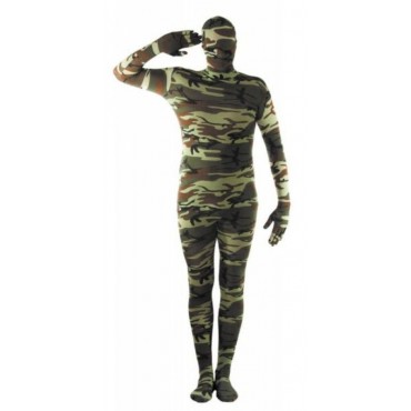 Déguisement Combinaison Frott'Man Soldat Camouflage