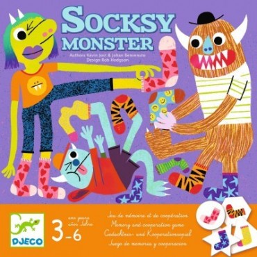 Jeu Socksy Monster - DJECO