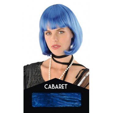 Perruque Cabaret Turquoise...