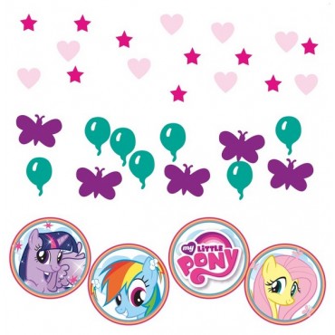 confettis anniversaire my little pony