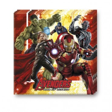 Serviettes Amazing Avengers...
